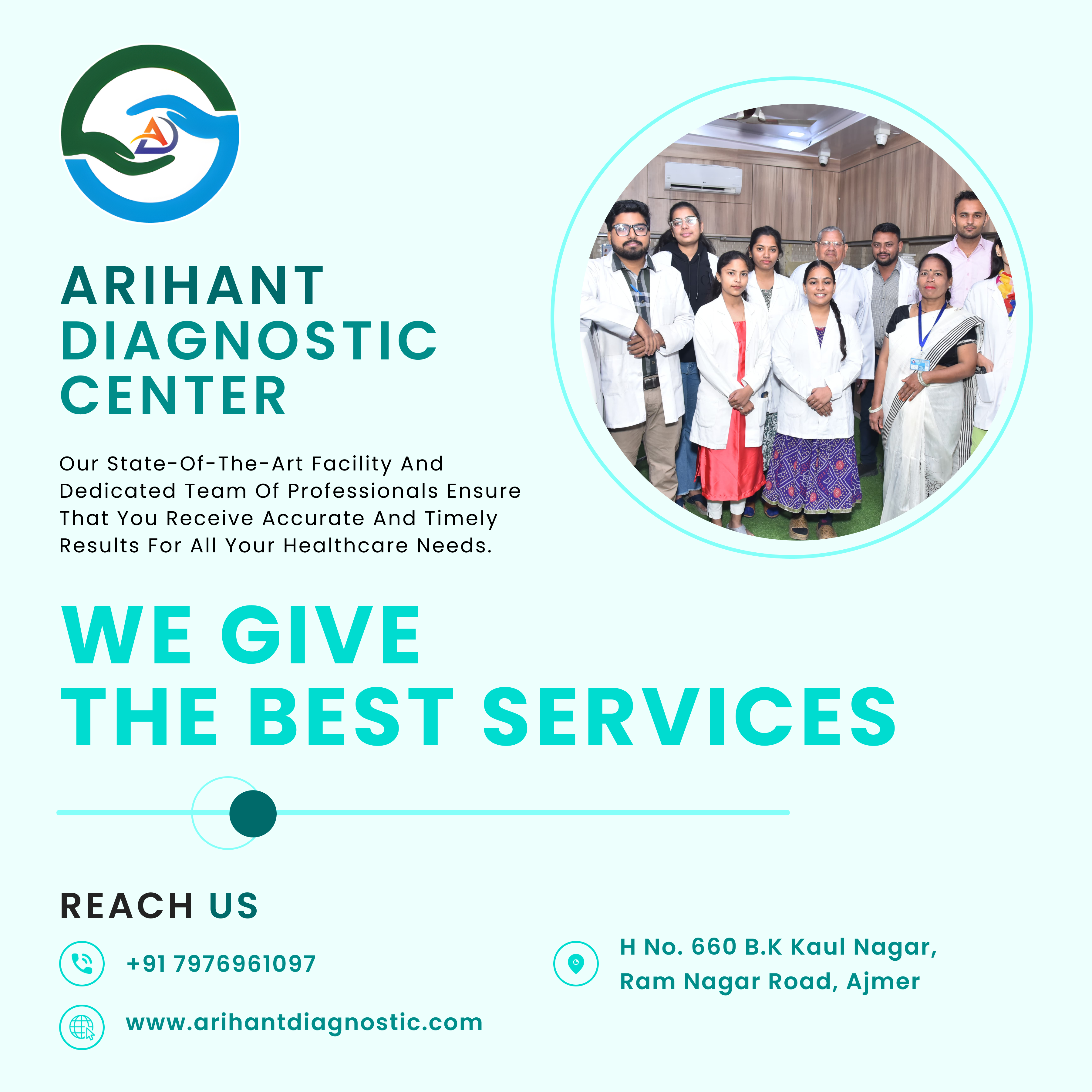 arihant Diagnostic Center social media post